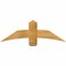 Ekena Millwork Bellingham Rough Sawn Timber Gable Bracket, Western Red Cedar, 48"W x 16"H x 2"D x 6"F, 8/12 Pitch GBW048X16X0206BEL00RWR - alternate 1